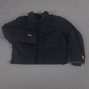 VINTAGE Blauer Jacket Mens 44R Black Gore-Tex Quilted Liner Tactical 90s Y2K